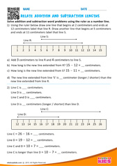 Addition and Subtraction of Lengths